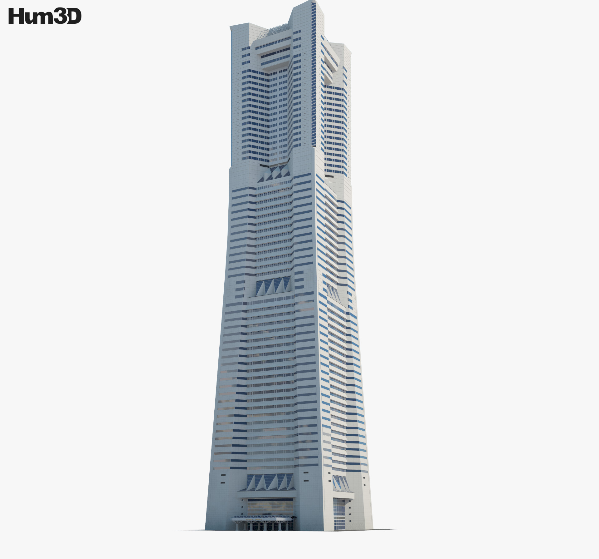 Yokohama Landmark Tower Modelo 3d