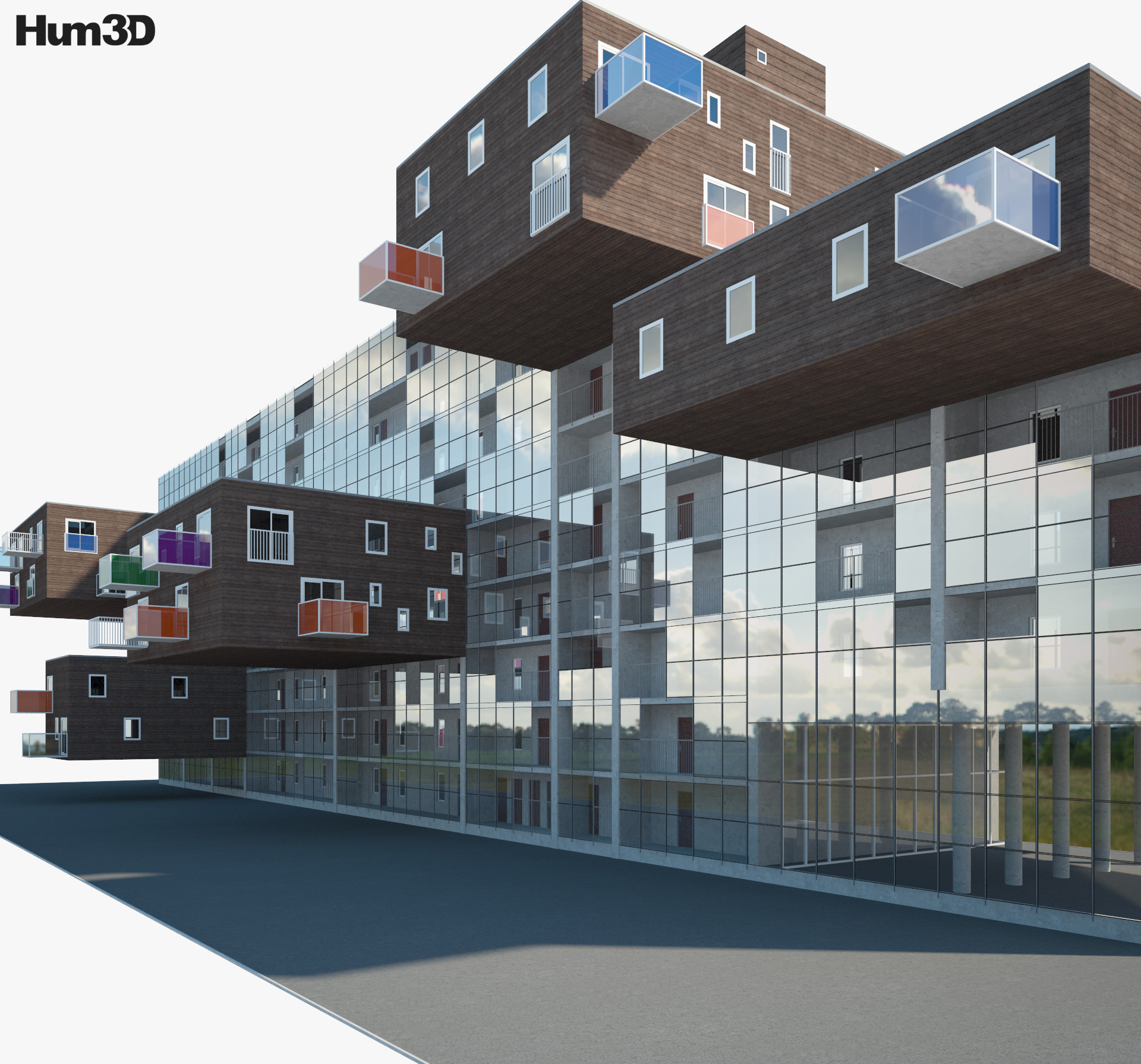 Wozoco Apartments 3D-Modell