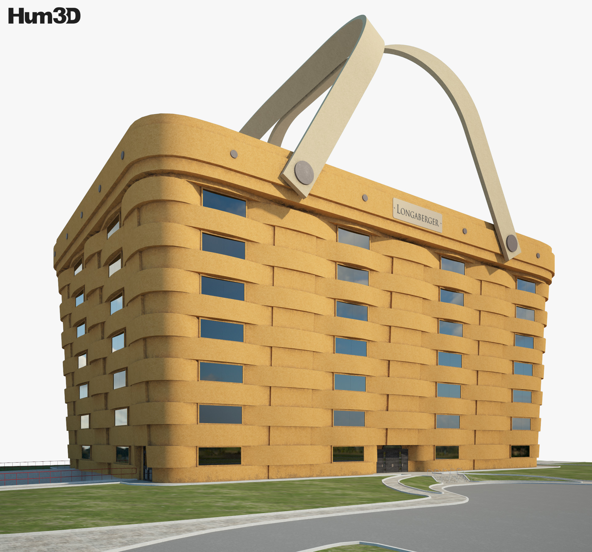 World's Largest Basket 3d model