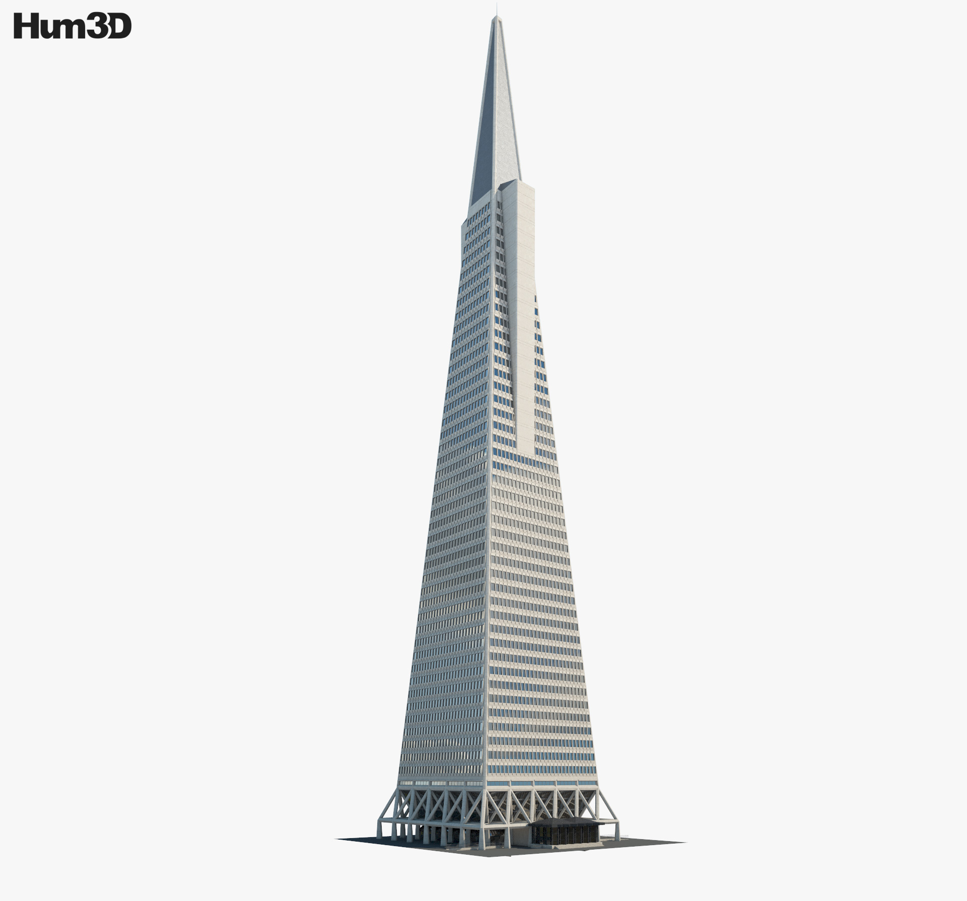 Transamerica Pyramid 3d model