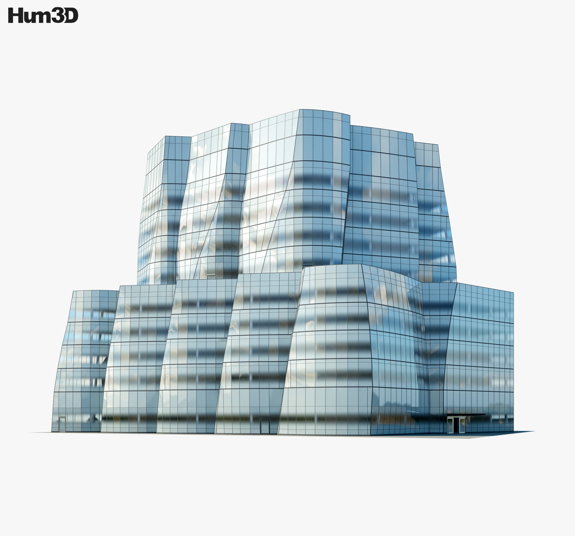 IAC building 3d model