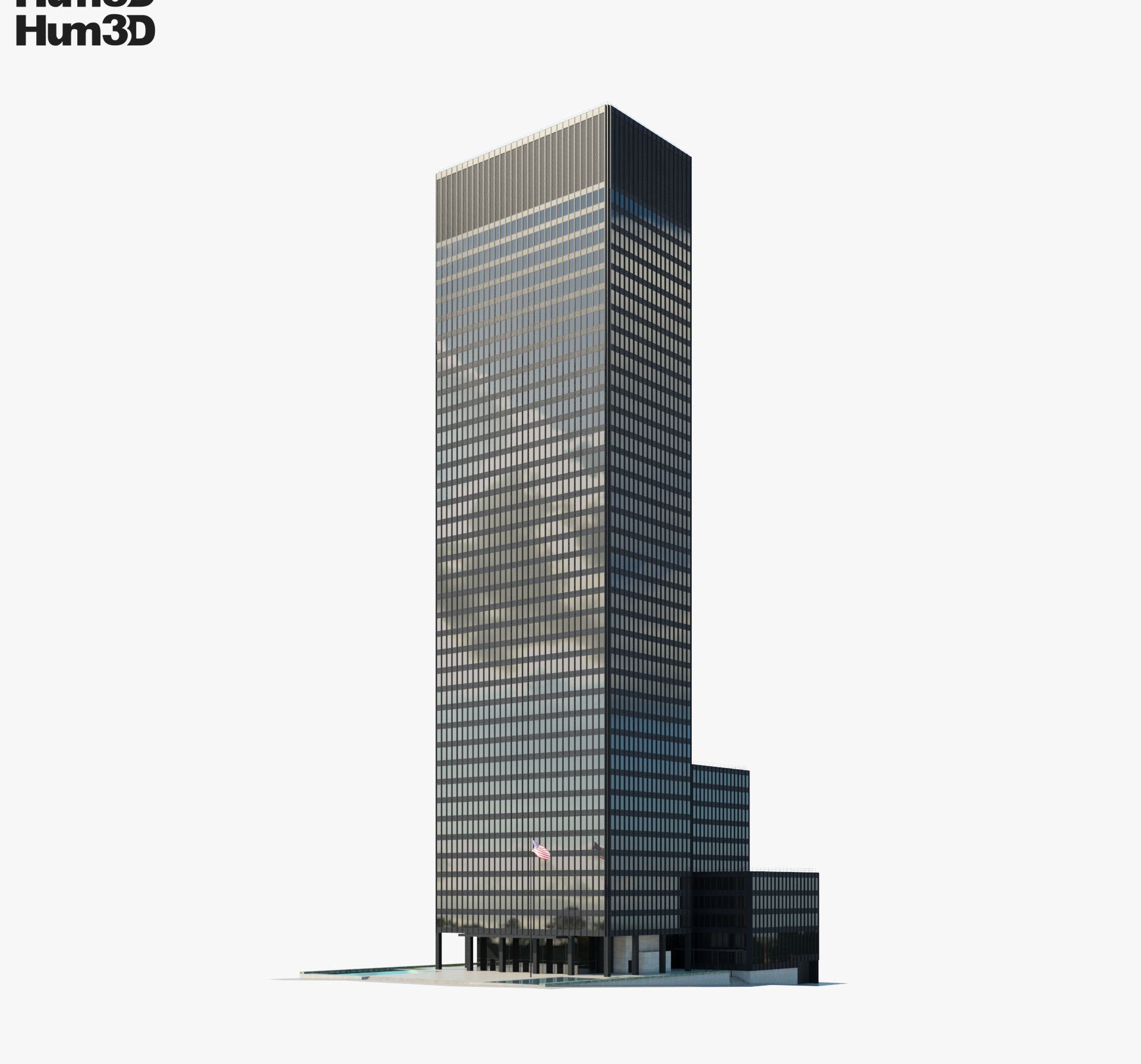Seagram Building 3d model