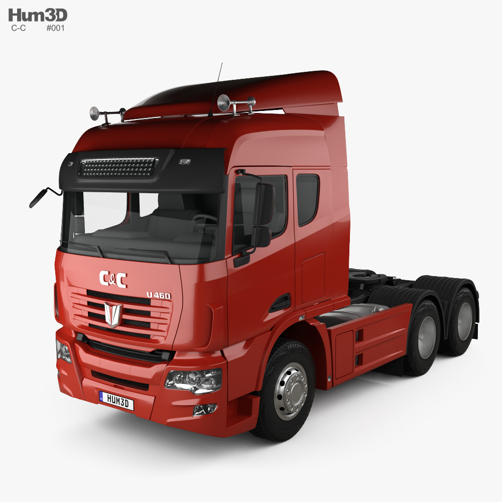 C&C U460 Camion Trattore 2022 Modello 3D