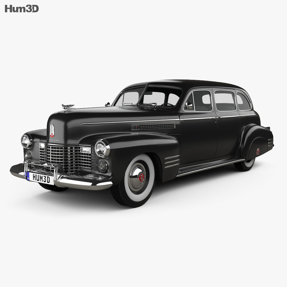 Cadillac Fleetwood 75 touring sedan 1941 3d model