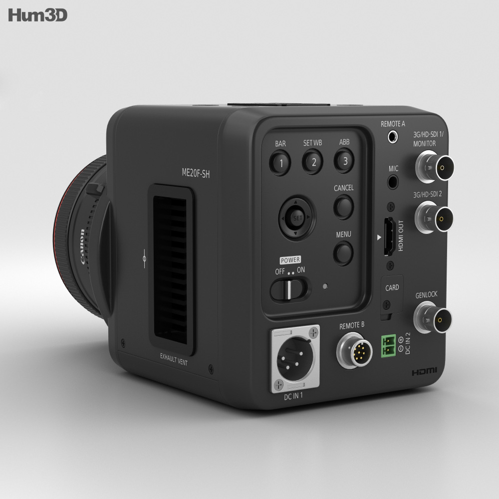 Canon ME20F-SH Modelo 3D Electrónica on Hum3D