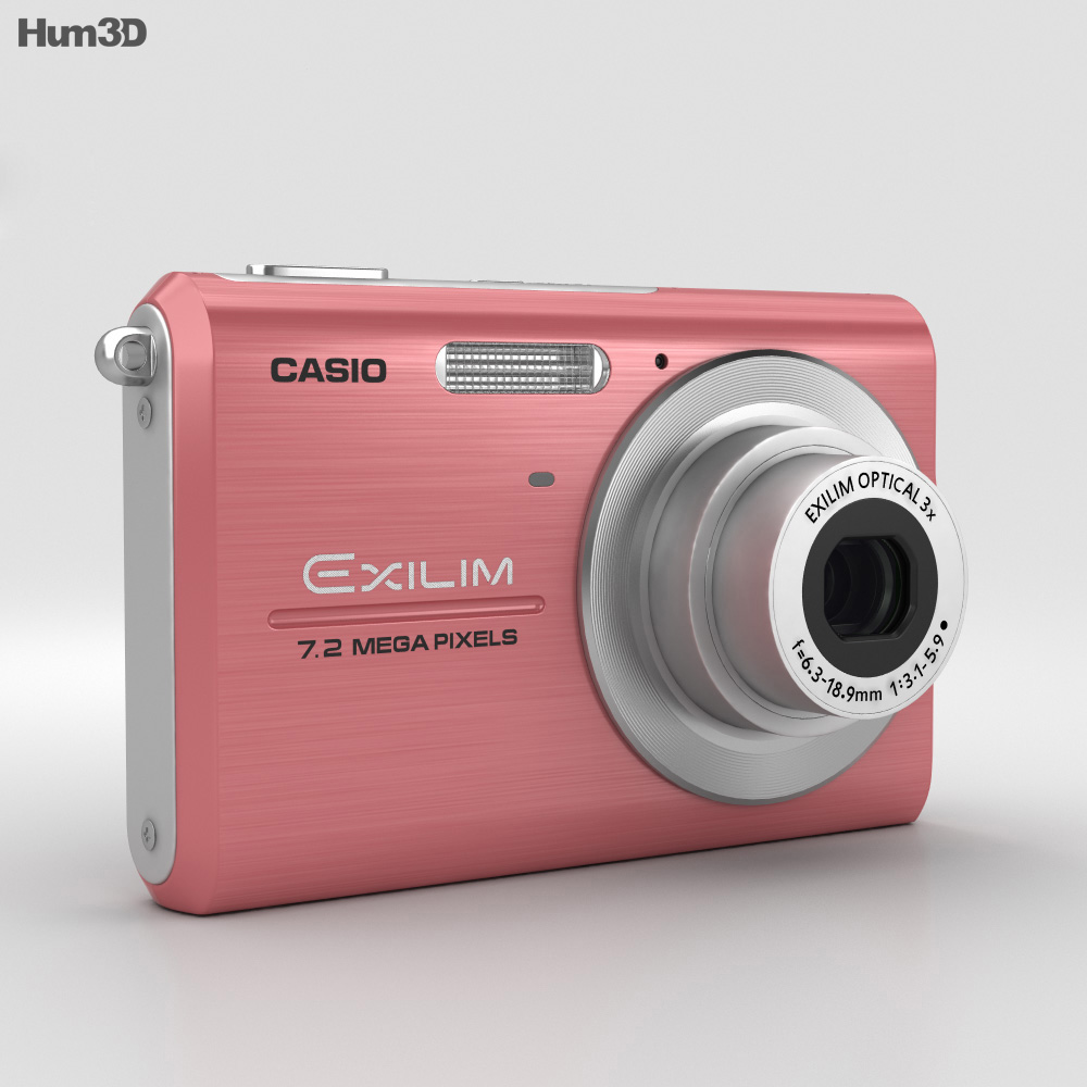 Casio Exilim EX-Z75 Pink 3Dモデル
