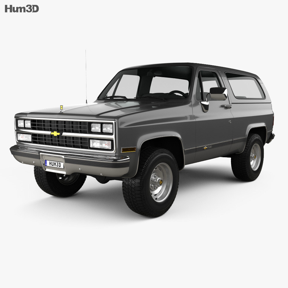 Chevrolet Blazer (K5) 1991 3D модель