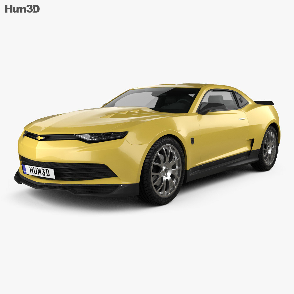 Chevrolet Camaro Bumblebee 2014 3D 모델 