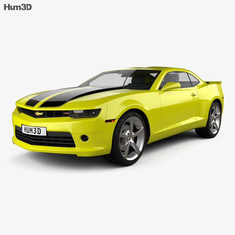 Chevrolet Camaro RS coupe 2017 3d model