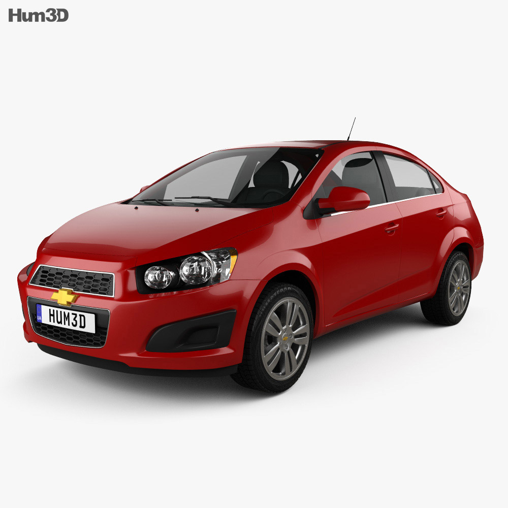 Chevrolet Sonic LT Berlina 2018 Modello 3D