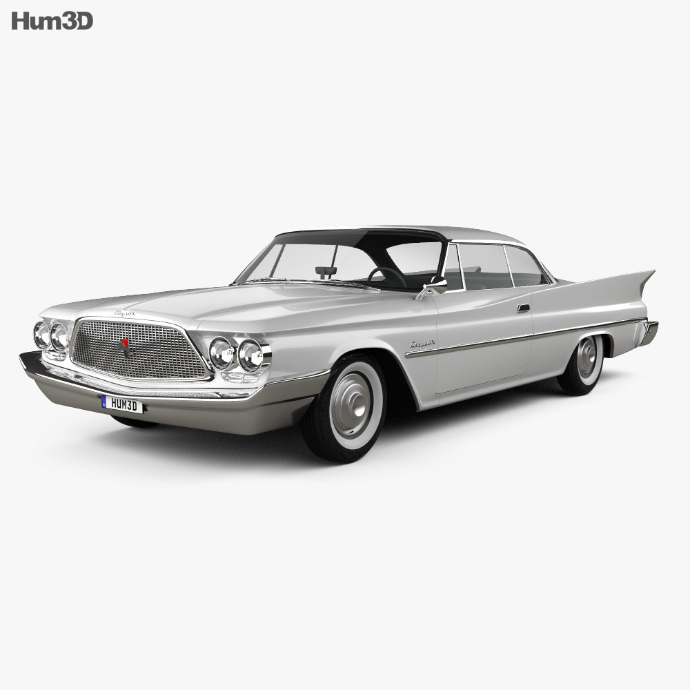Chrysler Saratoga Hard-top coupé 1960 Modello 3D