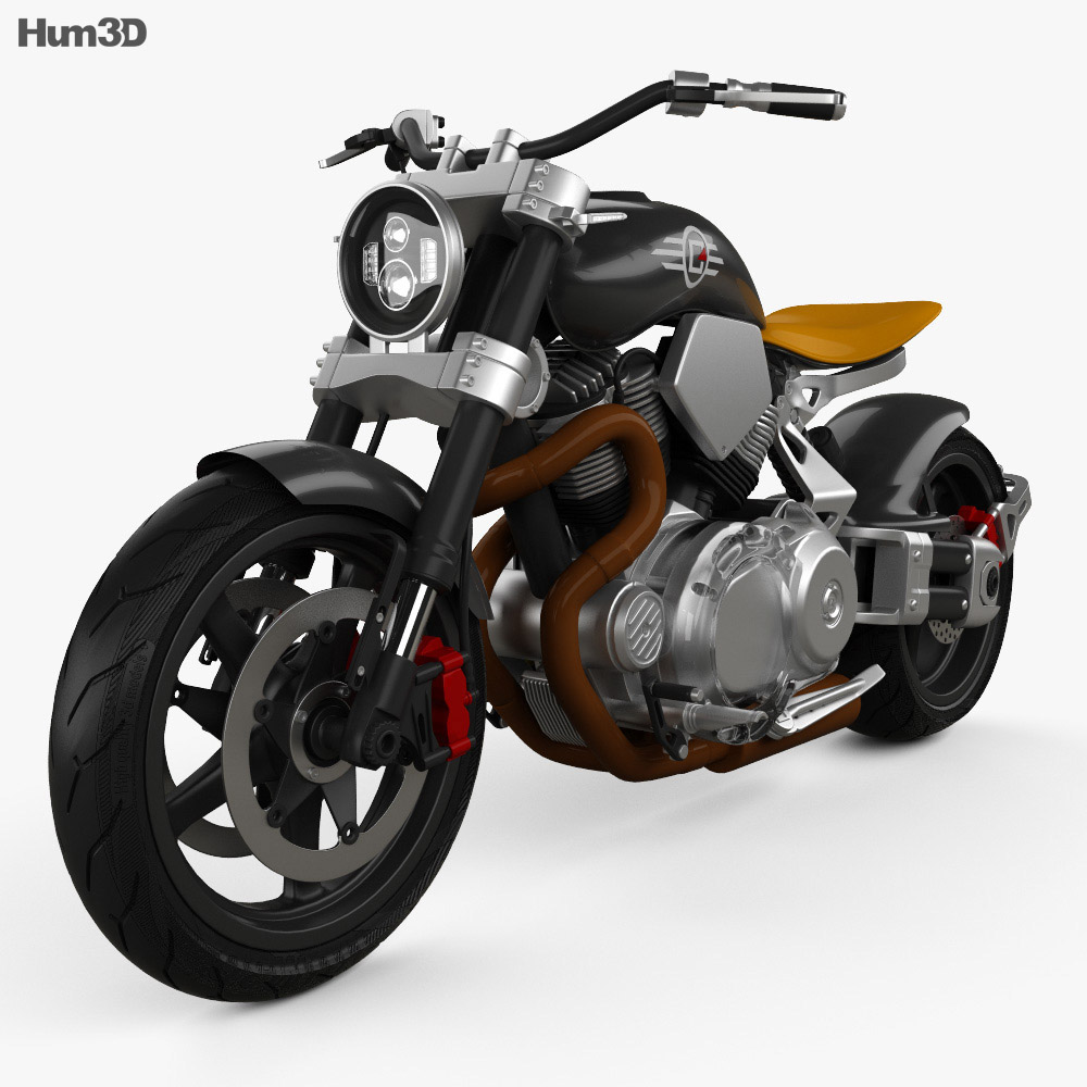 Confederate X132 Hellcat Speedster 2015 Modello 3D