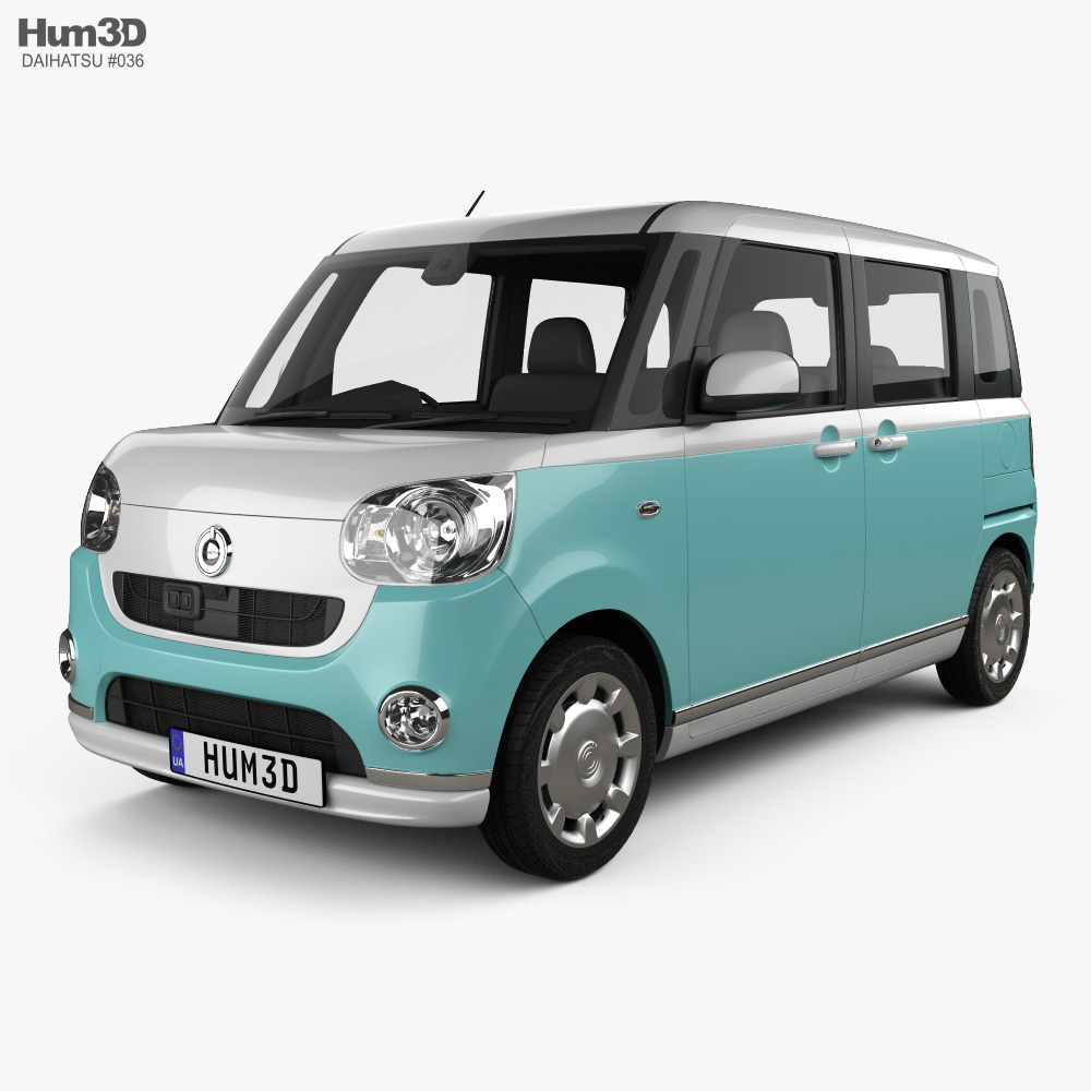 Daihatsu Move Canbus 2020 3D модель