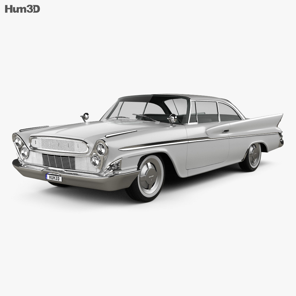 DeSoto Hardtop Coupe 1961 Modèle 3d