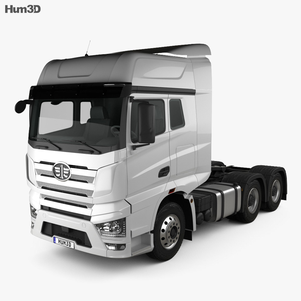 FAW J7 트랙터 트럭 2021 3D 모델 