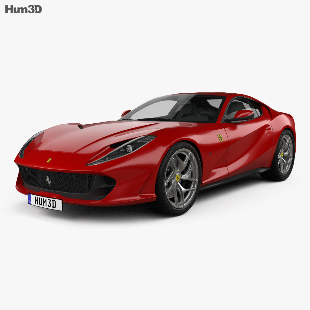 Ferrari 812 Superfast 2017 3D模型