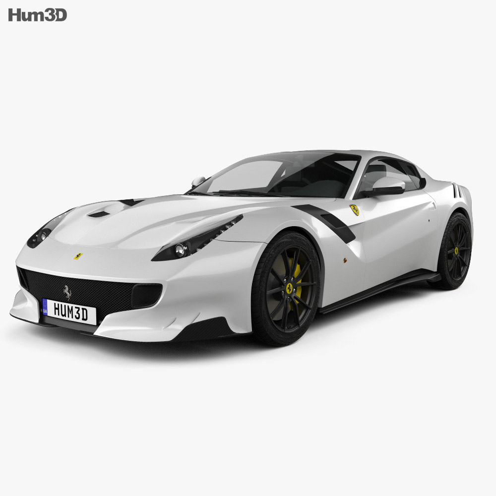 Ferrari F12 TDF 2016 3D 모델 