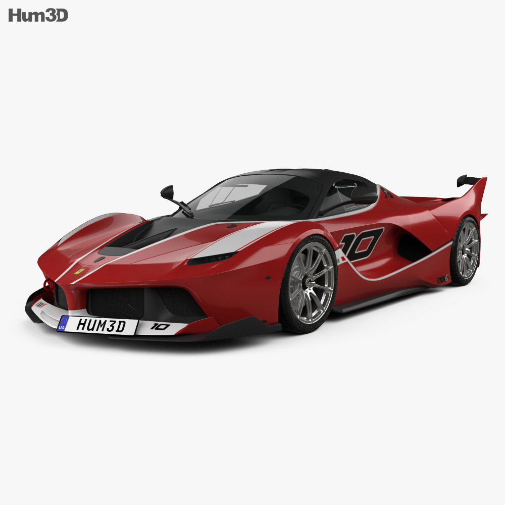 Ferrari FXX-K 2015 3D 모델 