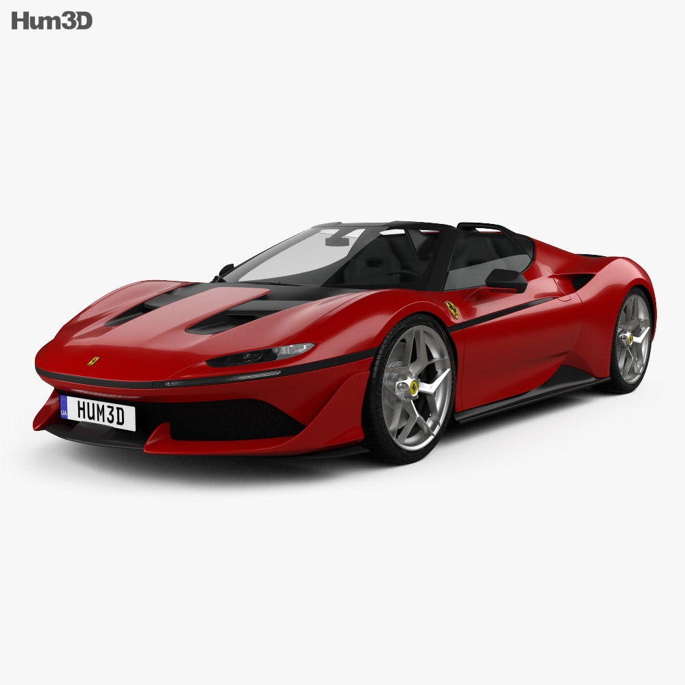 Ferrari J50 2016 3D-Modell