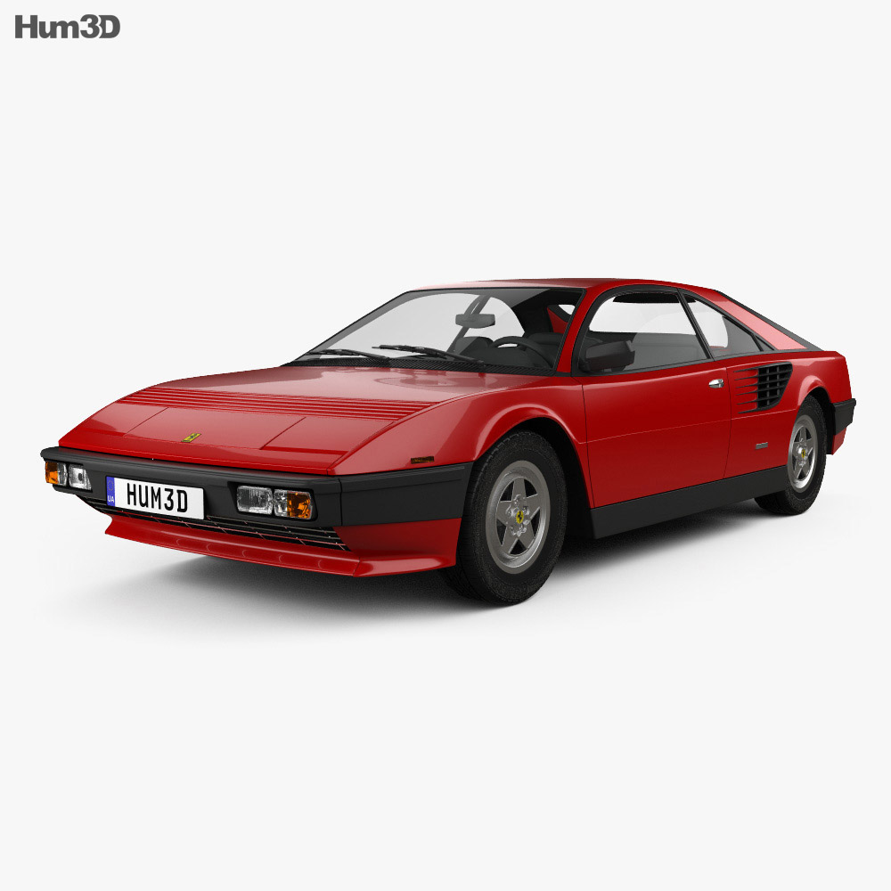 Ferrari Mondial 8 1980 3D 모델 