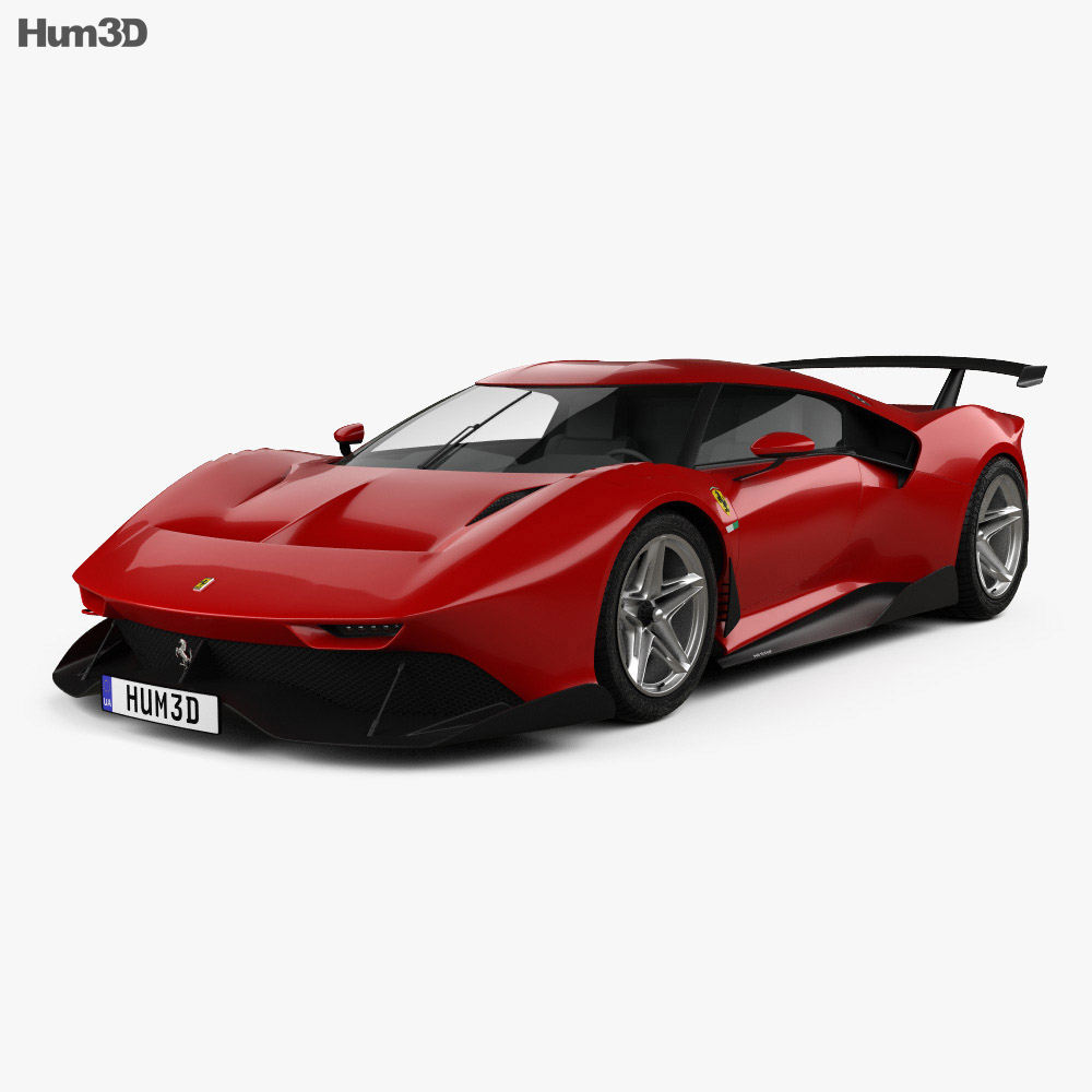 Ferrari P80 C 2019 3D 모델 