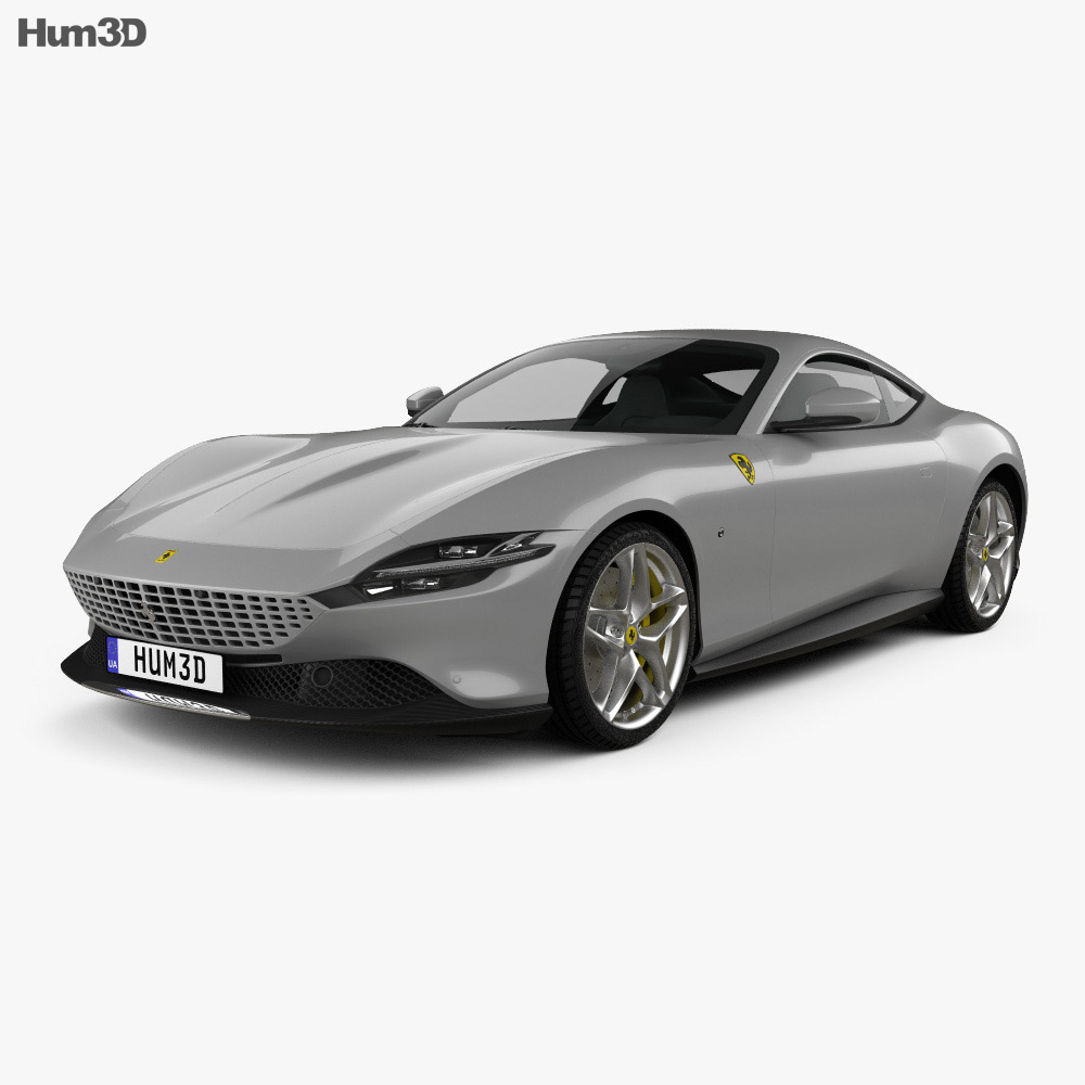 Ferrari Roma 2020 3Dモデル