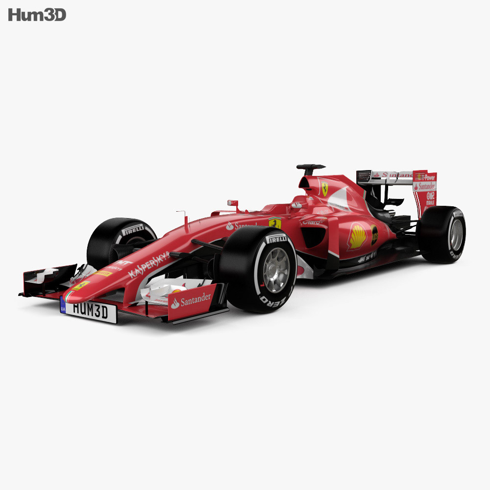 Ferrari SF15-T 2015 Modèle 3d