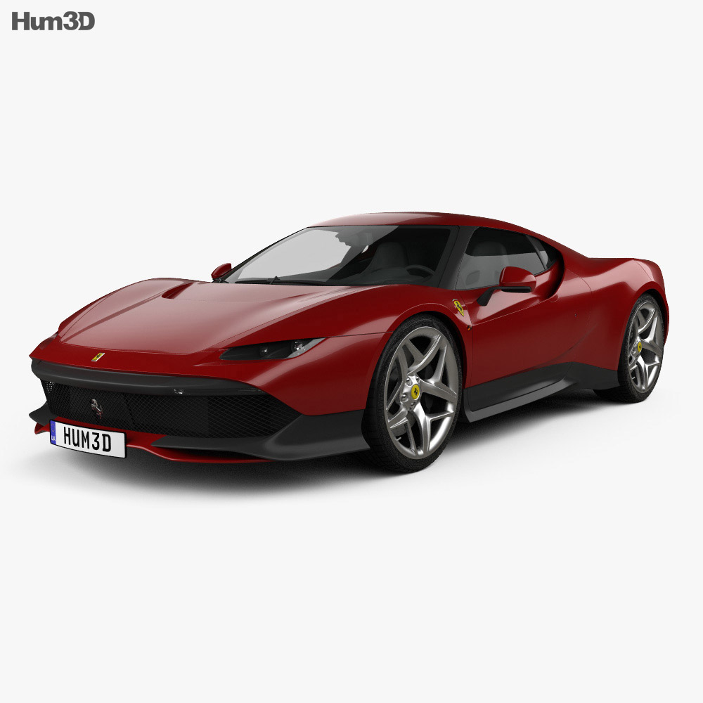 Ferrari SP38 2018 3Dモデル