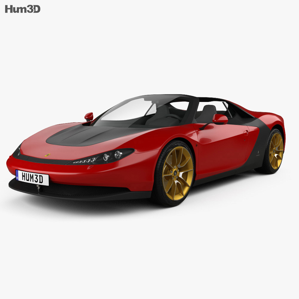 Ferrari Sergio 2014 3d model