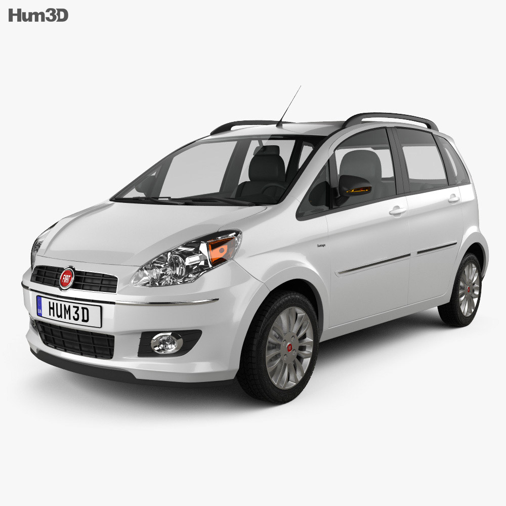 Fiat Idea 2015 3d model
