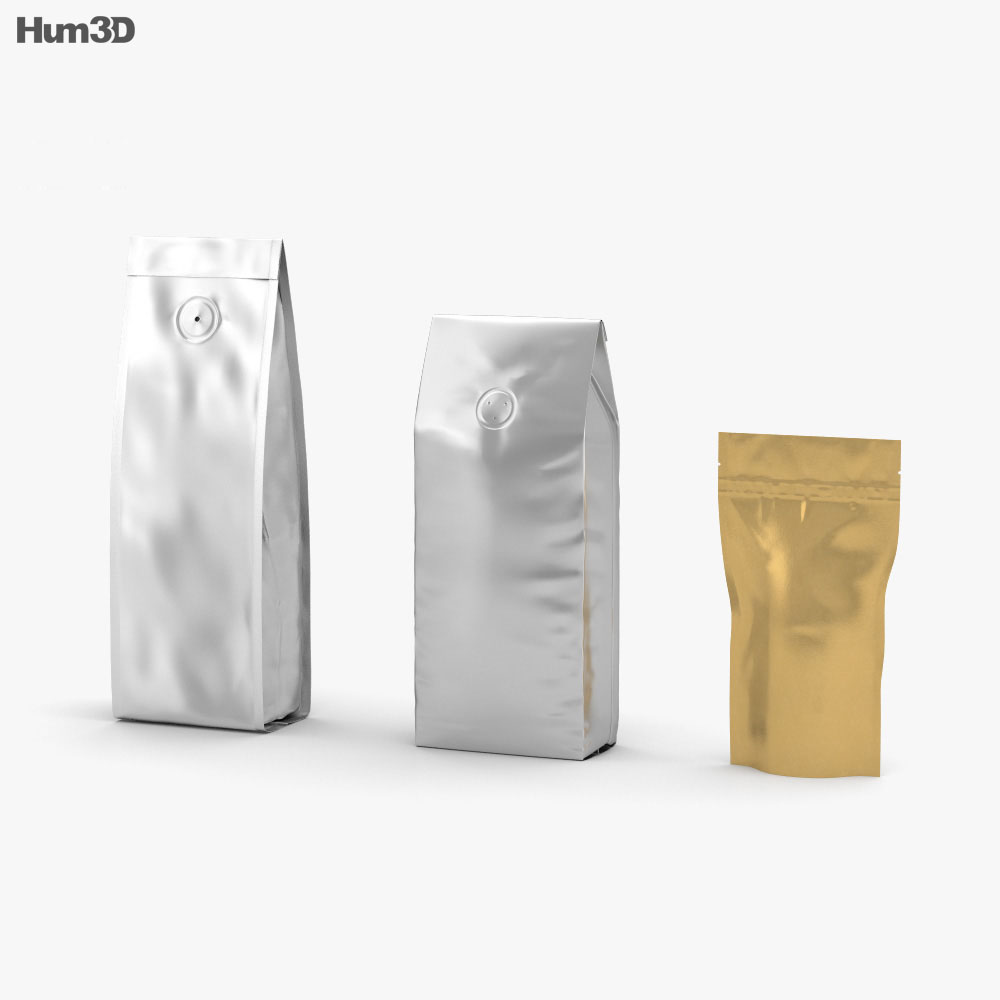 Coffee Bag 3d model