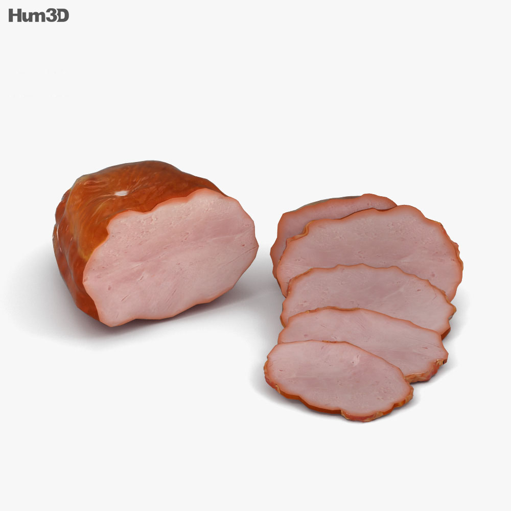 Ham 3d model