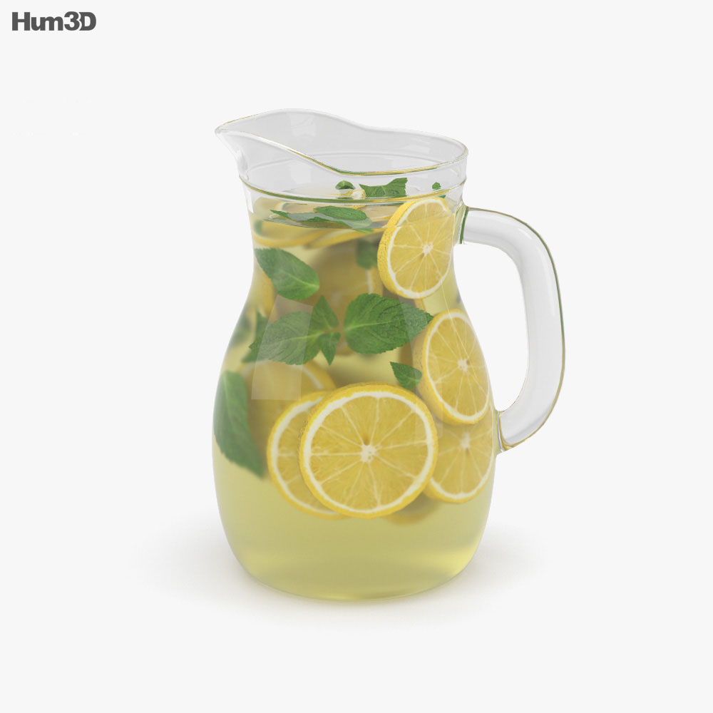 Brocca di limonata Modello 3D
