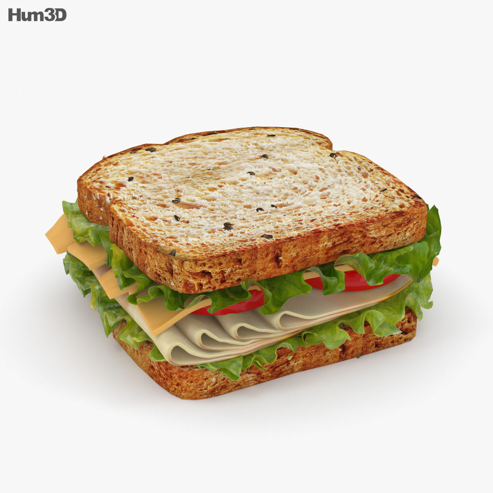 Sandwich Maker Hamilton Beach 3D Model $39 - .3ds .blend .c4d .fbx