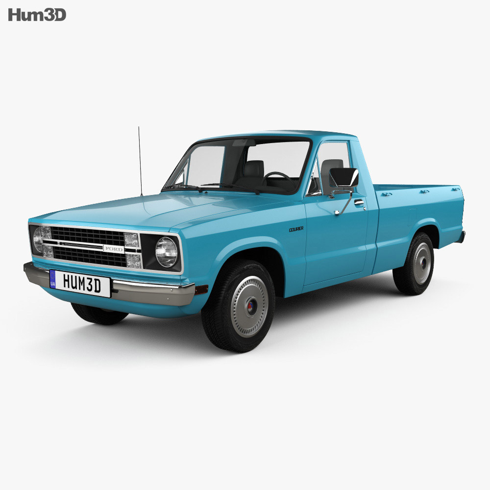 Ford Courier 1977 3D-Modell
