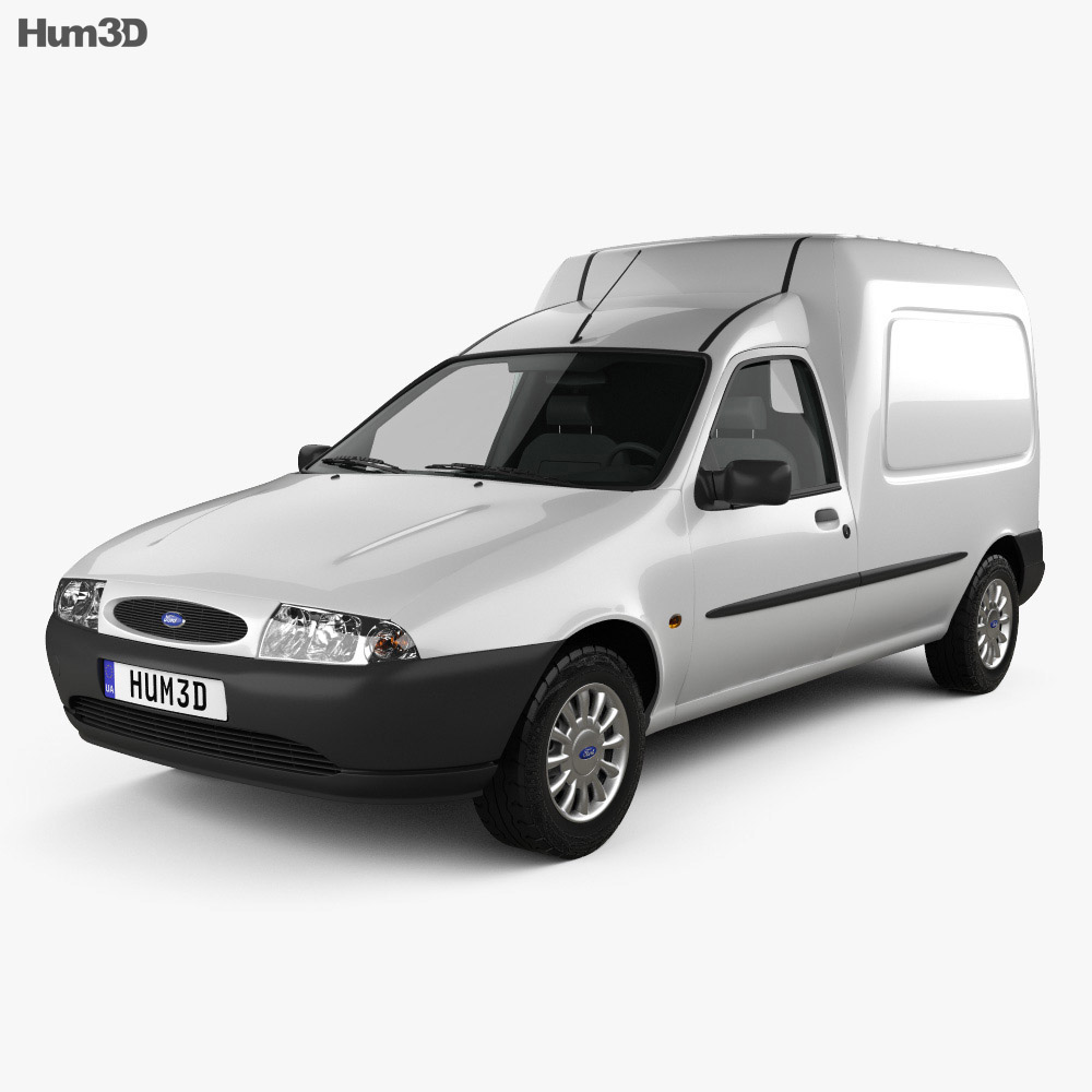 Ford Courier Van UK 1999 3Dモデル