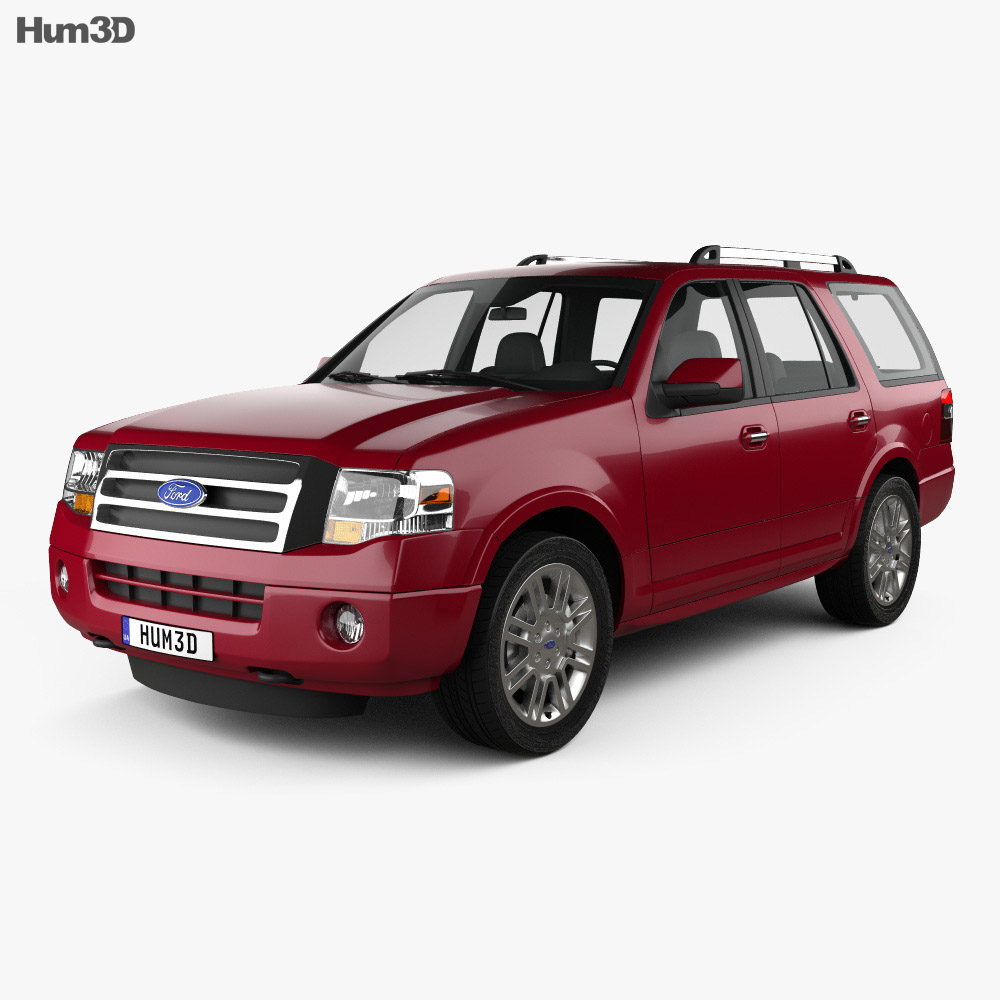 Ford Expedition Limited 2014 3D模型