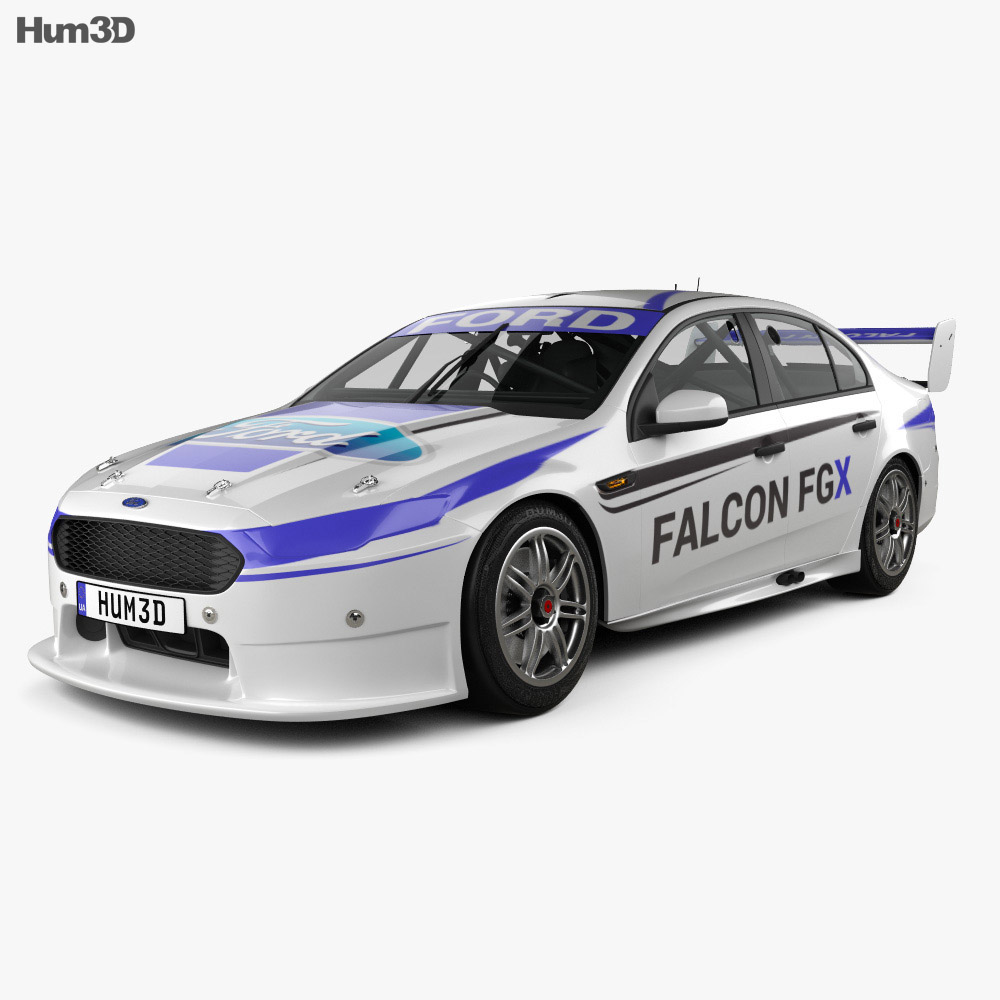 Ford Falcon (FG) V8 Supercars 2018 3D 모델 