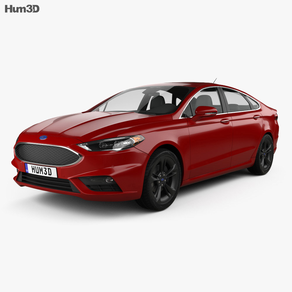 Ford Fusion (Mondeo) Sport 2018 3D 모델 