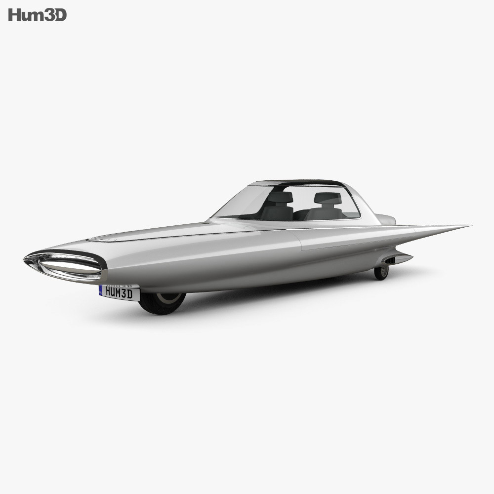 Ford Gyron 1961 3D模型