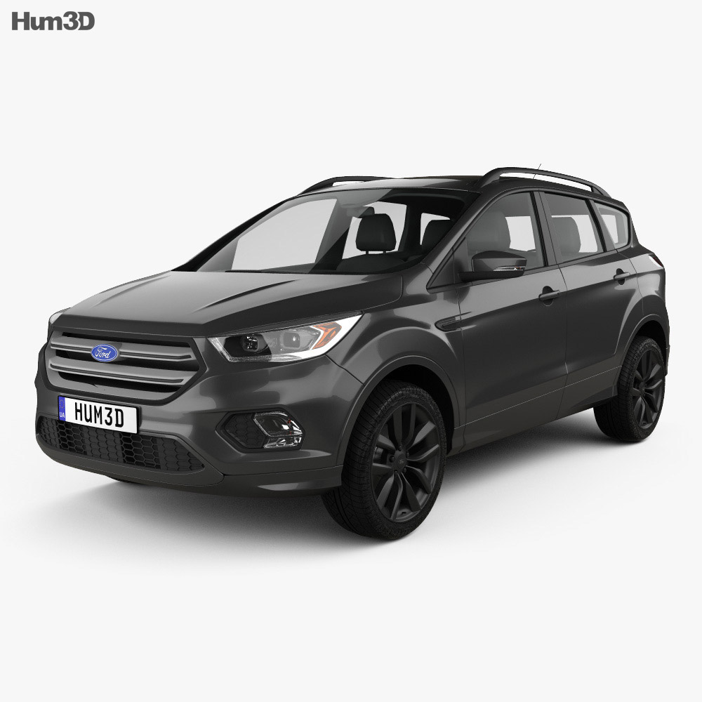 Ford Kuga 2019 3D 모델 