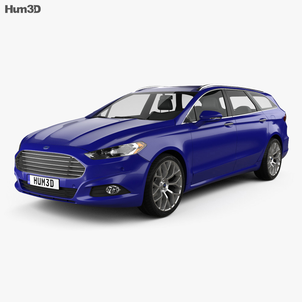 Ford Mondeo wagon 2016 3d model