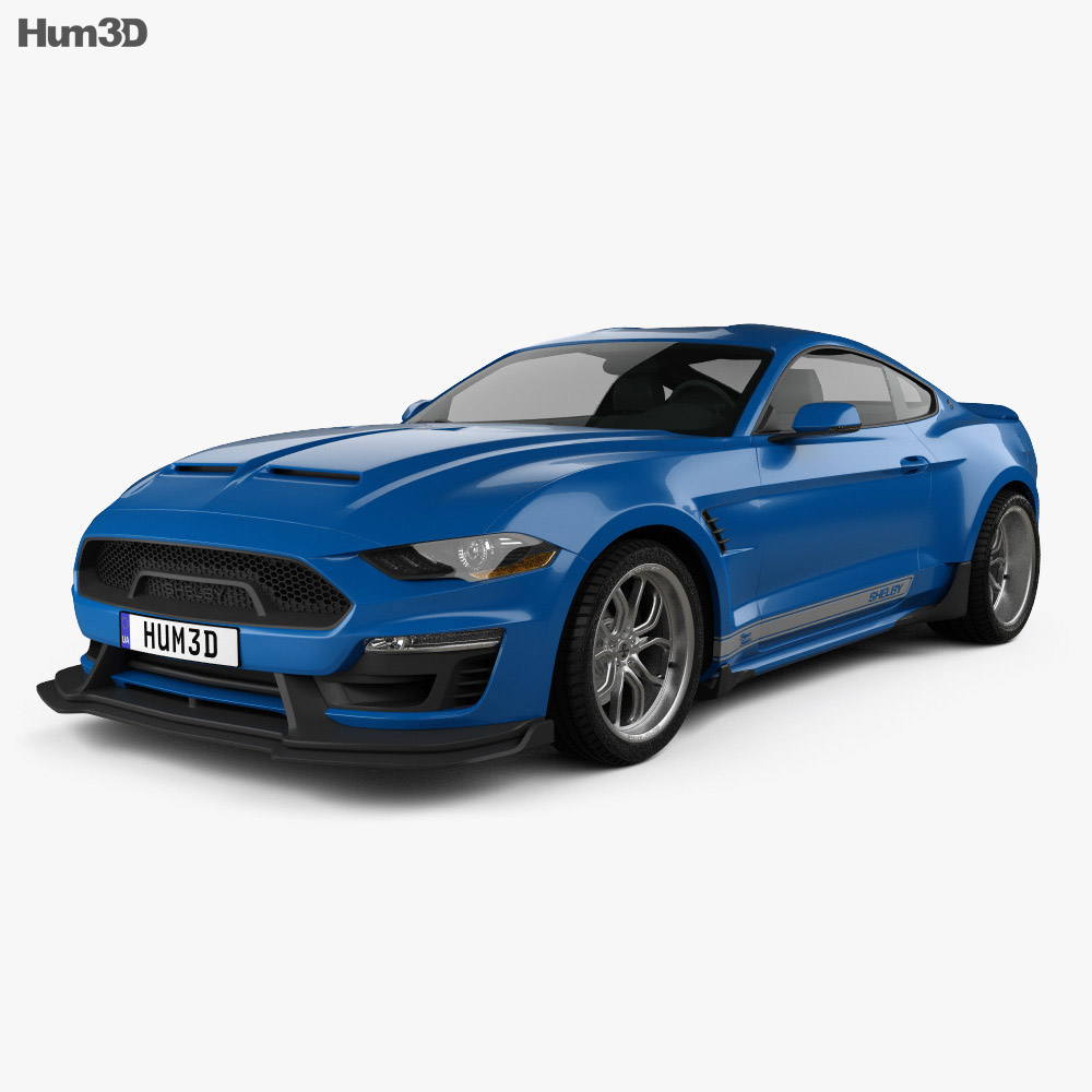 Ford Mustang Shelby Super Snake coupé 2020 3D-Modell