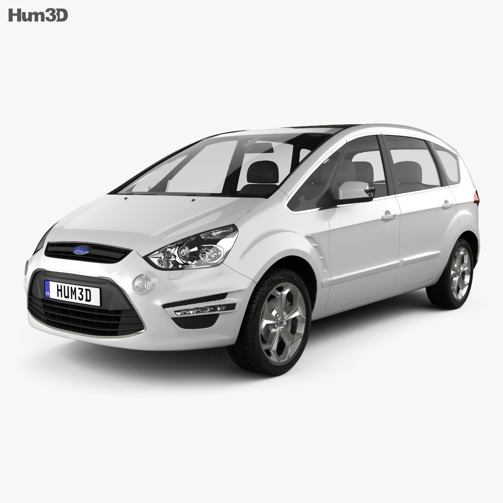 Ford S-Max 2014 Modelo 3D