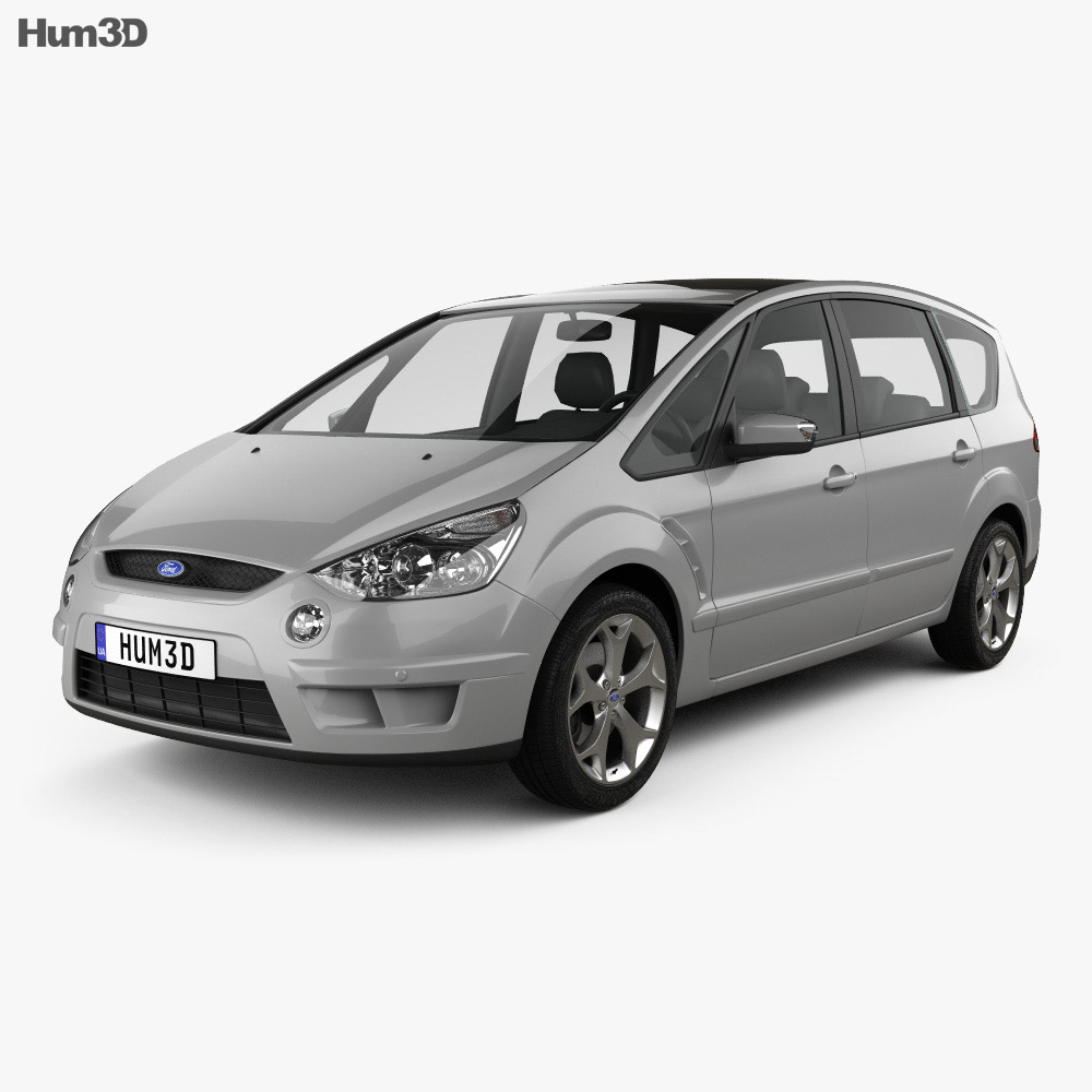 Ford S-Max 2010 3D 모델 