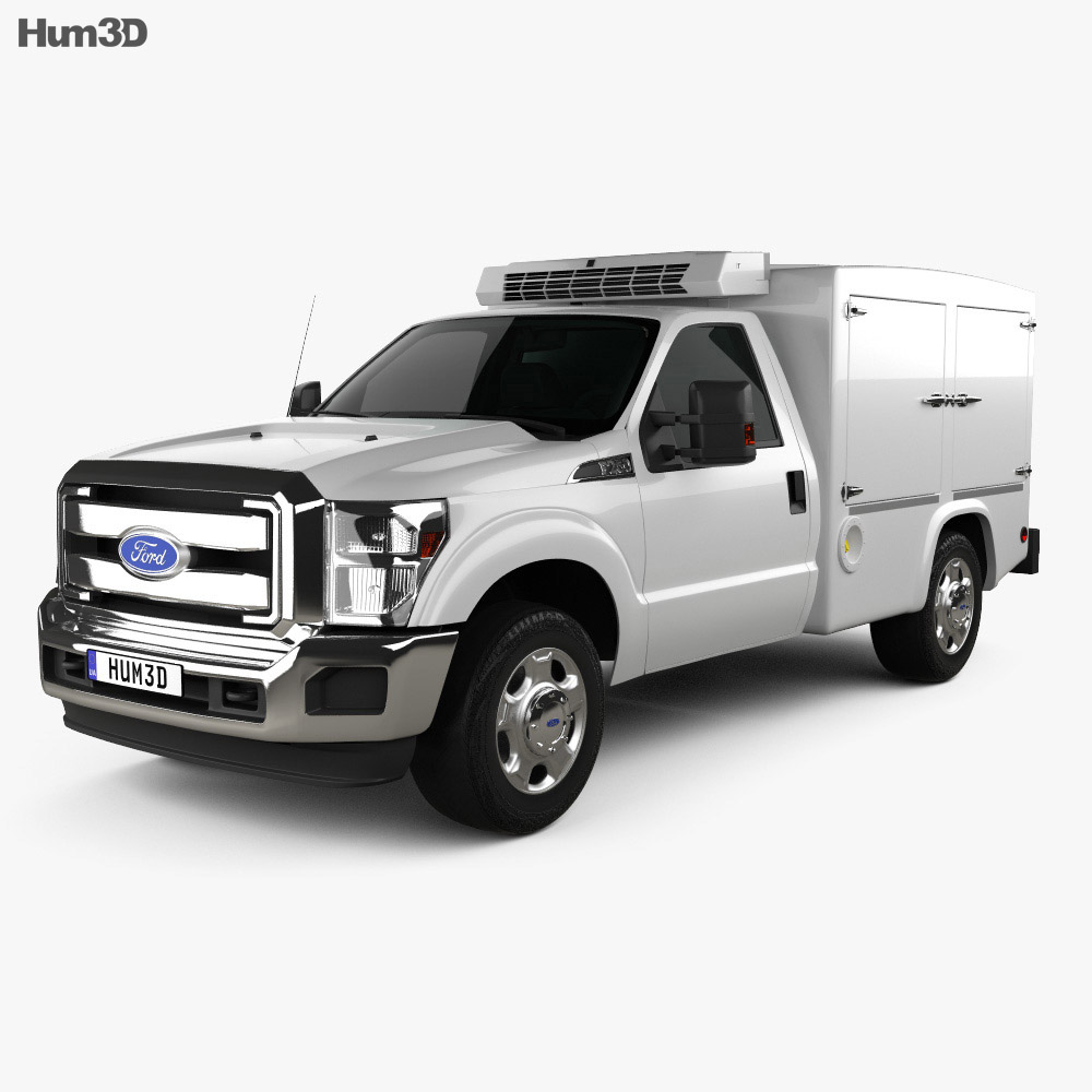 Ford Super Duty 8 Series 2014 3D 모델 