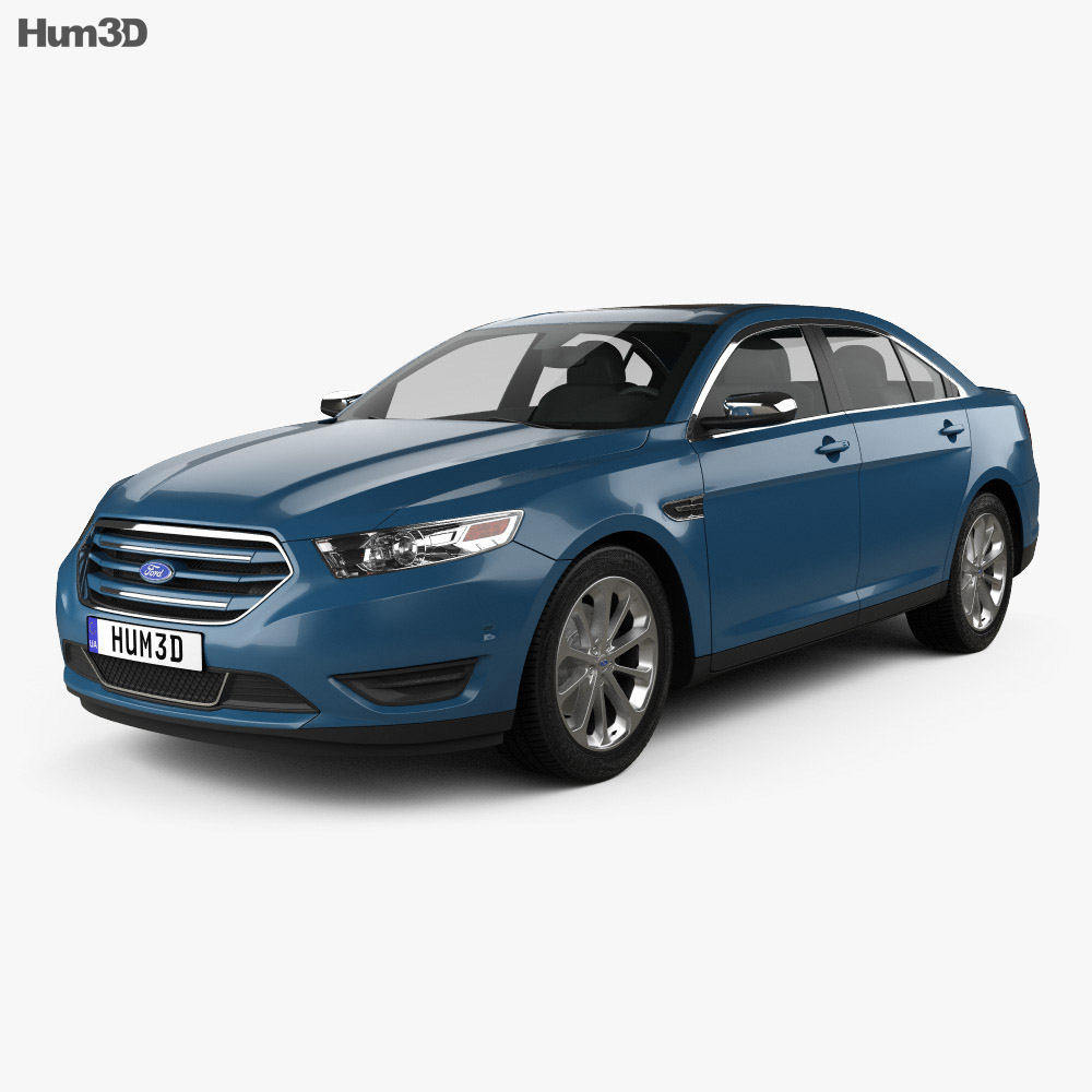 Ford Taurus Limited 2016 3D 모델 