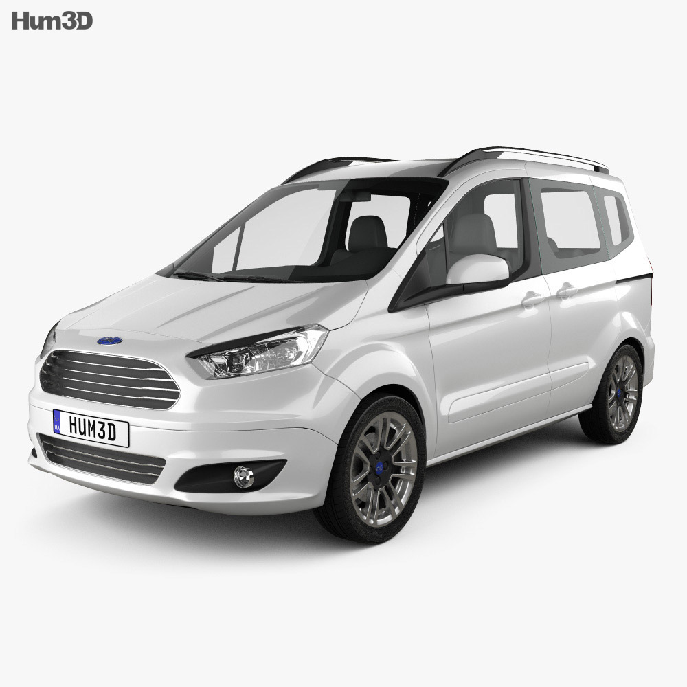 Ford Tourneo Courier 2016 Modelo 3d