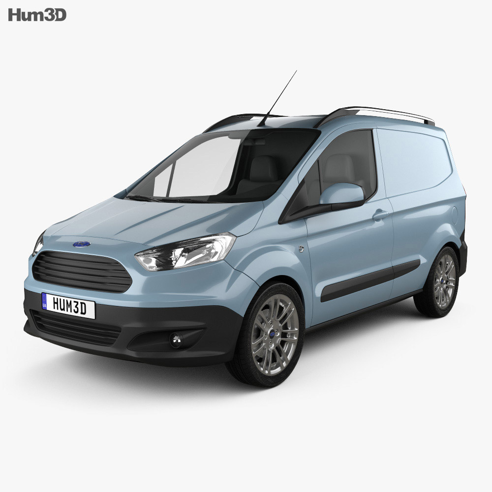 Ford Transit Courier 2018 Modello 3D