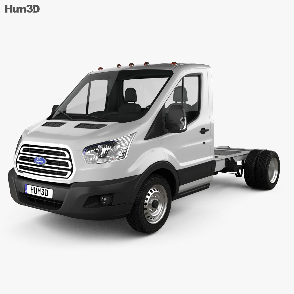 Ford Transit Cab Chassis 2017 Modelo 3d